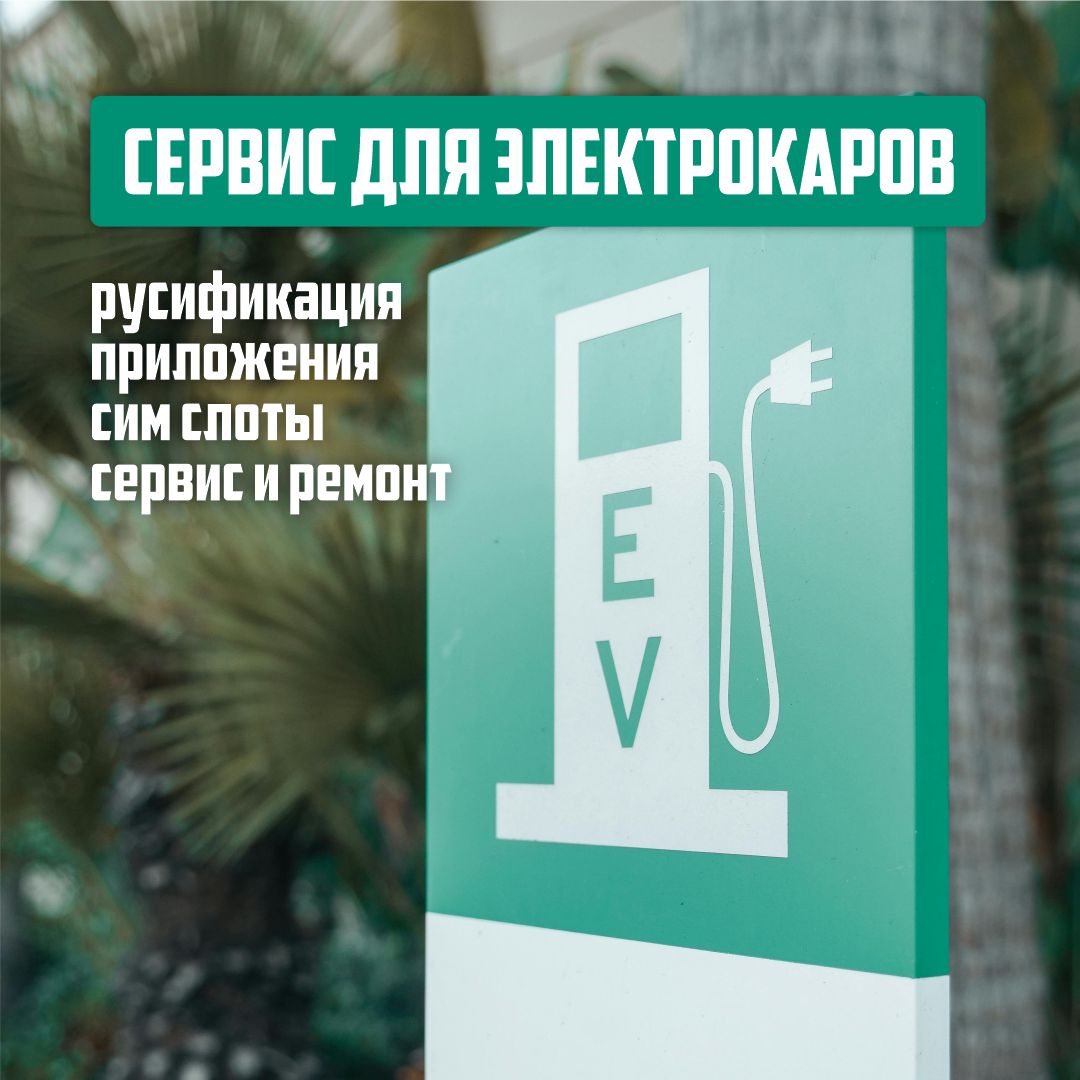СЕРВИС ДЛЯ ЭЛЕКТРОКАРОВ